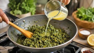 چگونه تلخی سبزی سرخ شده را بگیریم؟ از قورمه سبزی و خورشت کرفس تا انواع کوکو