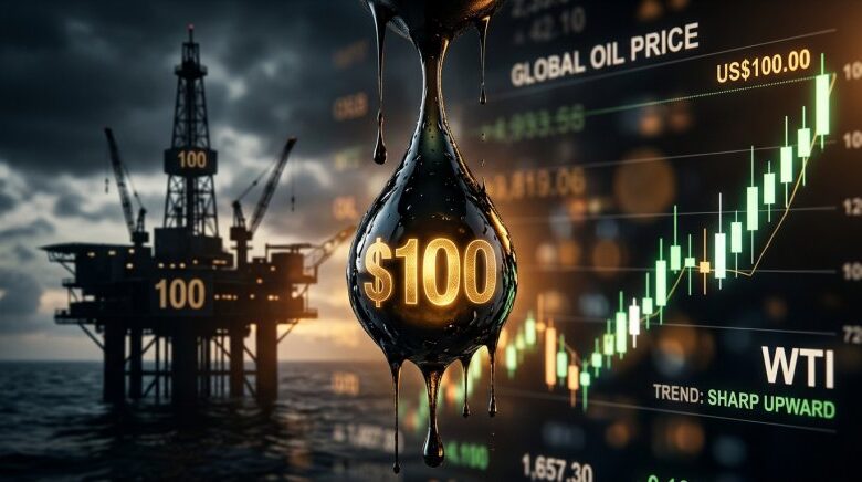 نفت 100 دلاری، والاستریت را قرمزپوش کرد