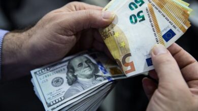 قیمت دلار و یورو امروز دوشنبه ۵ مردادماه