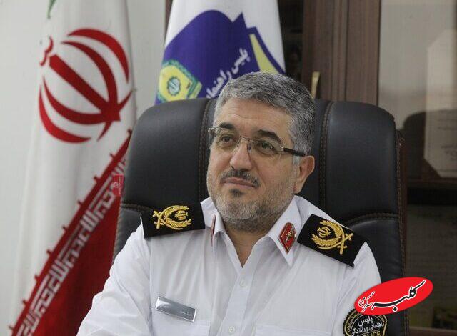 سردار سید تیمور حسینی، رئیس پلیس راهور فراجا