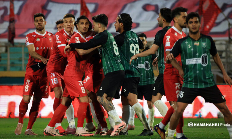 پرسپولیس ۱-۲ خیبر خرمآباد |باخت متوالی پرسپولیس