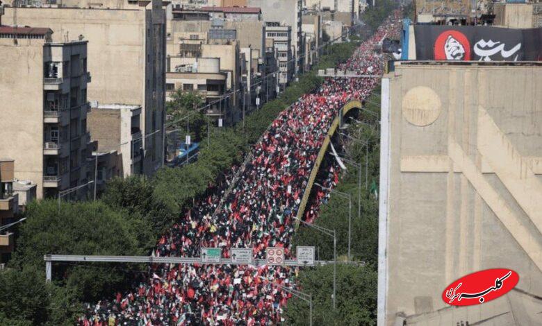 تشییع پیکر هبر شهید
