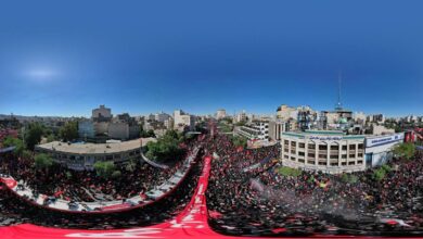 تشییع رهبر شهید در مشهد