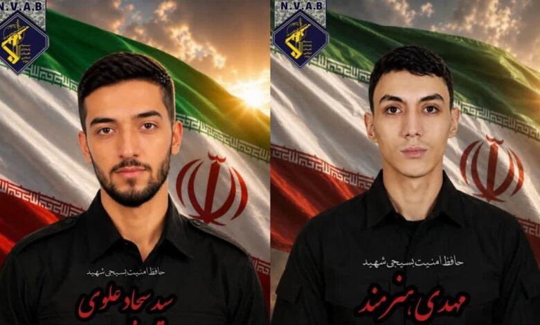 شهادت ۲ بسیجی