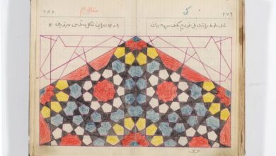 نسخه خطی معماری- جعفرخان کاشی