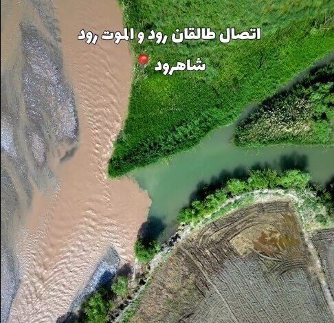 محل تلاقی دو رود- قزوین