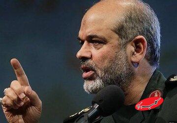 سردار وحیدی: یک جمله خطاب به آنهایی که چشم ندارند این کشور را ببینند میگویم که...