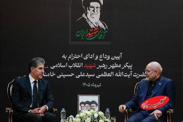 صحبتهای مهم قالیباف در دیدار با بارزانی؛ از جزئیات مذاکرات ایران و آمریکا تا چشم طمع آمریکا به اقلیم کردستان