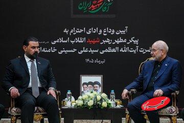 قالیباف در دیدار با همتای عراقی از امضای تفاهم با آمریکا درباره مدیریت تنگه هرمز خبر داد + جزئیات