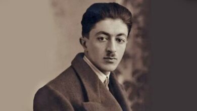 آخرین عکس «صادق هدایت» پیش از ترک ایران؛ سال ۱۳۲۹