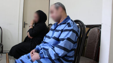 دستگیری - زن و مرد - قتل باران کوچولو