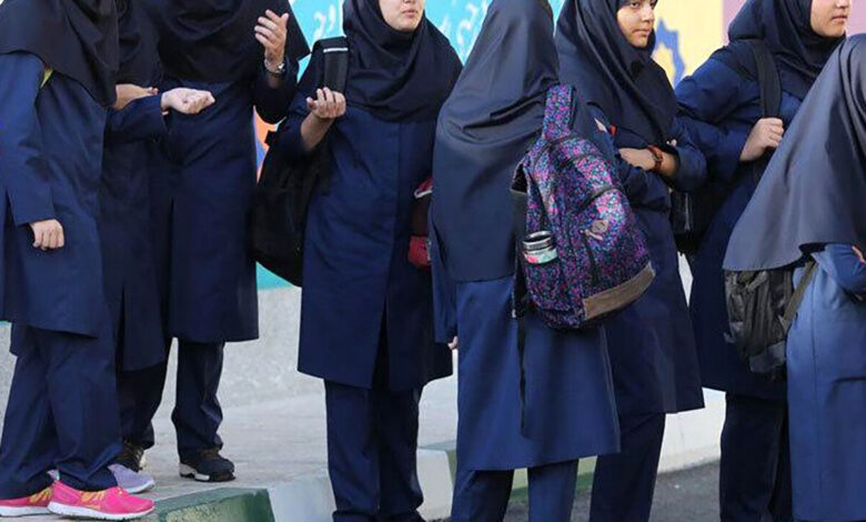 مدرسه دخترانه - دبیرستان دخترانه - دختران دانش آموز