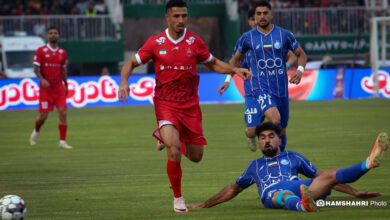 تصاویر دربی 106 تهران| پرسپولیس صفر- استقلال صفر