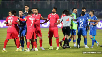 تصاویر دربی 106 تهران| پرسپولیس صفر- استقلال صفر