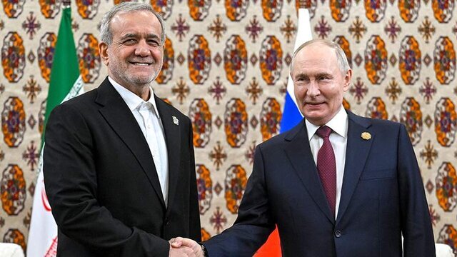 پوتین پزشکیان
