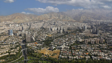 نمای تهران