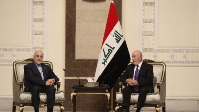قالیباف با رئیسجمهور عراق