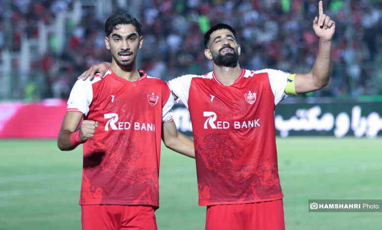 تصاویر بازی پرسپولیس 4 - 1 استقلال خوزستان