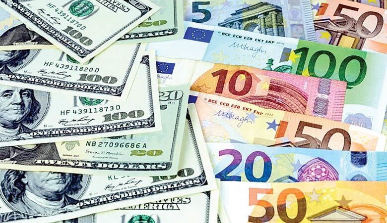 قیمت دلار و یورو امروز پنجشنبه ۱۲ شهریور ماه