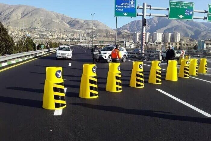 محدودیت تردد - مسدود شدن راه