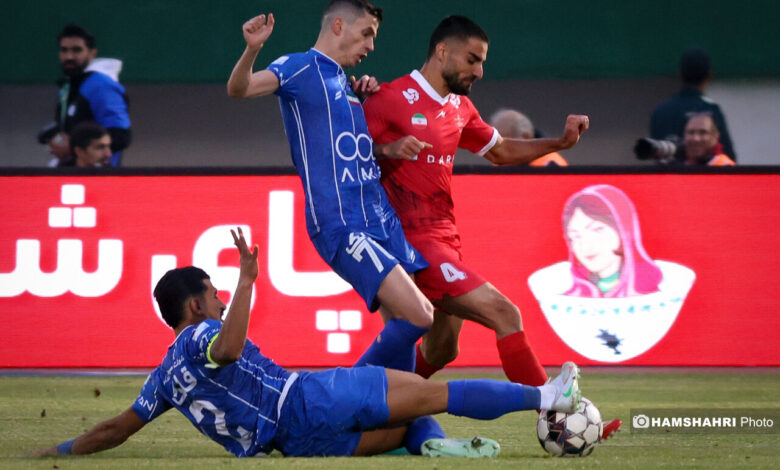 حاشیه های دربی ۱۰۶ پرسپولیس ۰ - ۰ استقلال در اراک