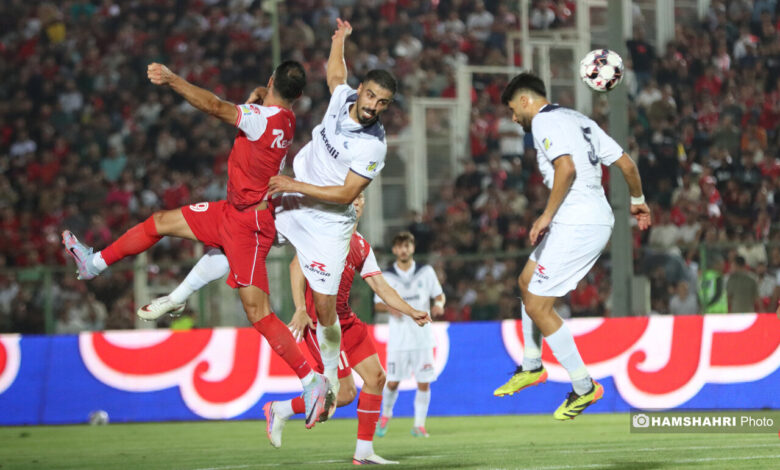 بازی پرسپولیس 3-0 ملوان/ سه گل سه امتیاز