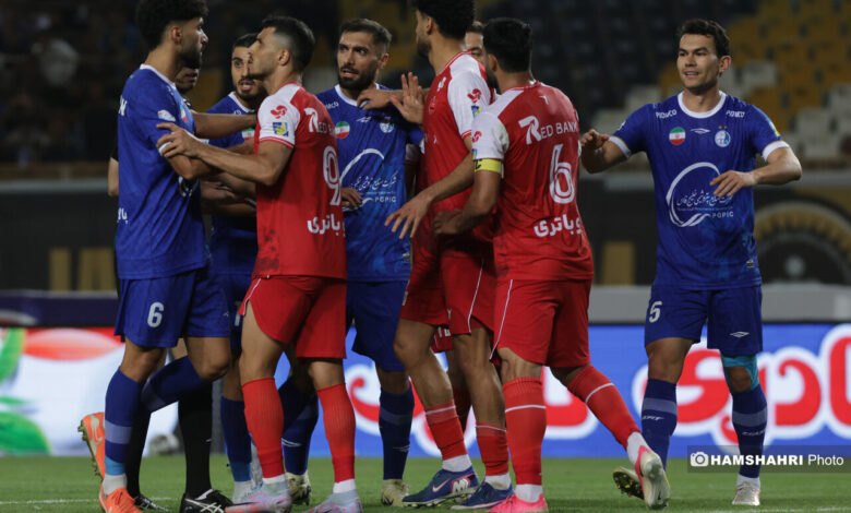 پرسپولیس ۱ - ۱ استقلال/ دربی ۱۰۷ گل داشت برنده نداشت