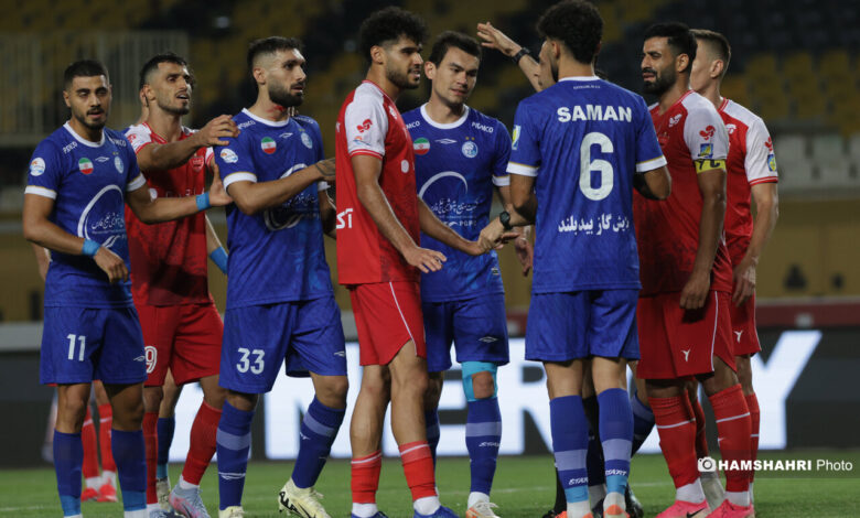 پرسپولیس ۱ - ۱ استقلال/ دربی ۱۰۷ گل داشت برنده نداشت