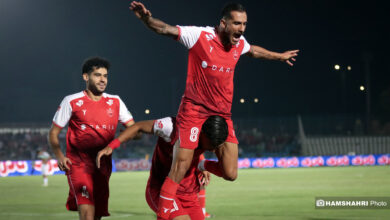 برد شیرین پرسپولیس 2 - ذوبآهن صفر