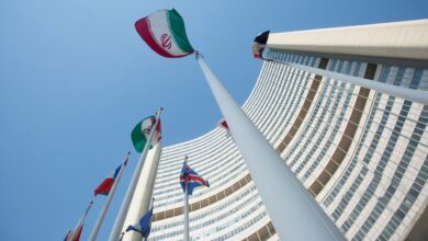 ایران پرچم آژانس اتمی