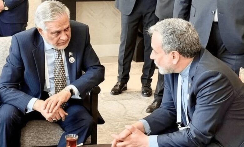 وزرای خارجه پاکستان و ایران