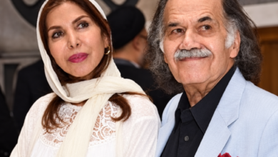 سیروس ابراهیمزاده و همسرش ناهید کبیری
