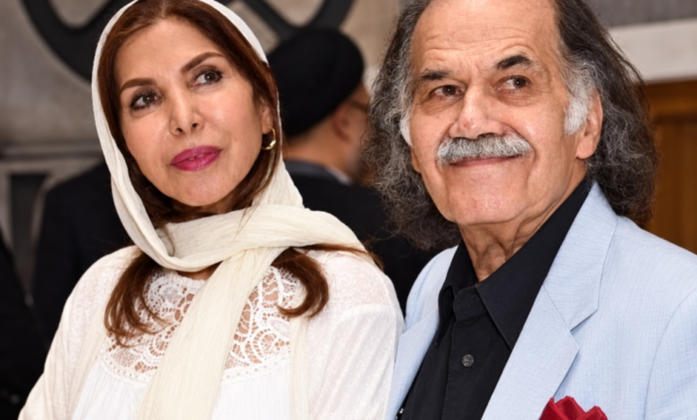 سیروس ابراهیمزاده و همسرش ناهید کبیری